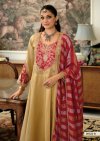 D 30352 B By Zaveri Viscose Kanjivaram Readymade Suits